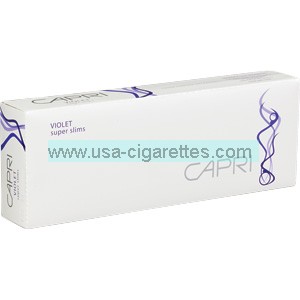 Capri Violet 100's cigarettes